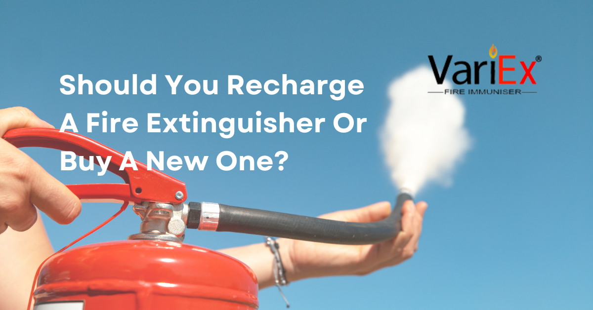 Should You Recharge A Fire Extinguisher Or Buy A New One