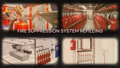 Fire Suppression System Refilling