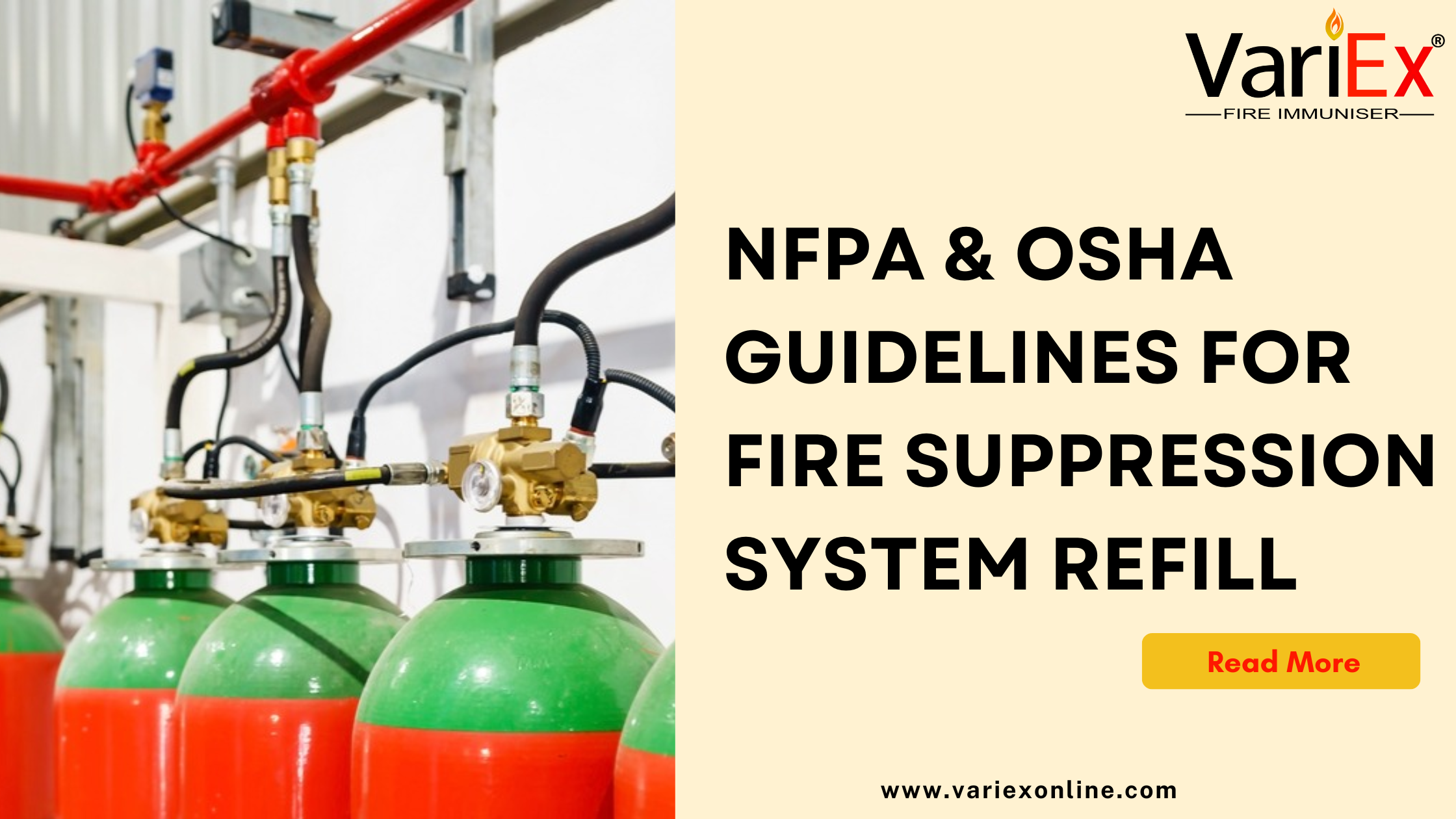 NFPA & OSHA Guidelines for Fire Suppression System Refill