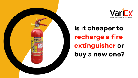 Is it cheaper to recharge a fire extinguisher or buy a new one?